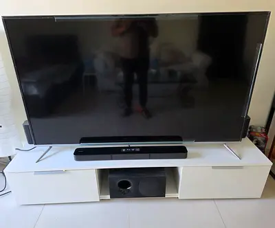 Impex 65-inch Smart LED TV with Soundbar