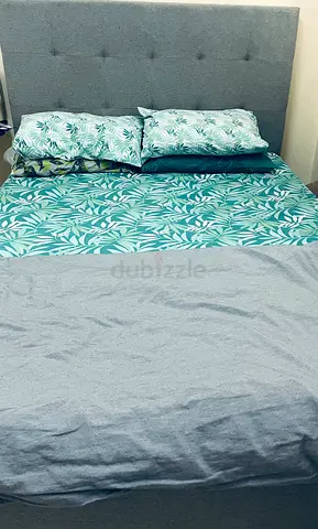 Queen size bed with Mattress for sale