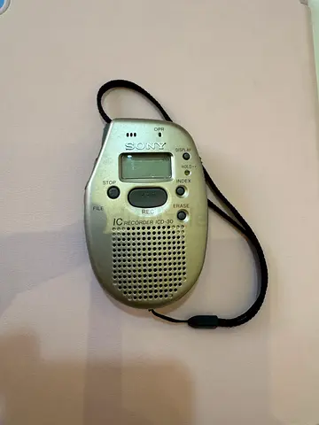 Sony IC Recorder for Clear Voice Recording