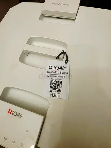 IQAir HealthPro Series Air Purifier for Sale. New. Unused. Worth Close to AED 9K. Selling: AED 4,300
