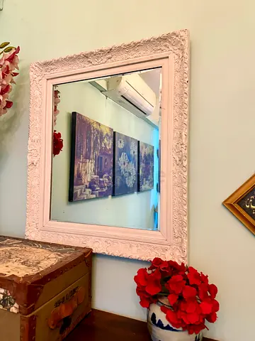 Elegant Floral Frame Mirror