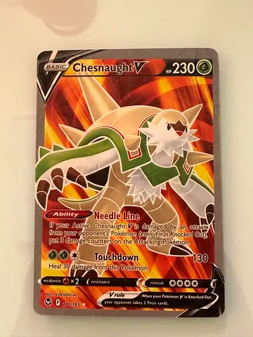 Chesnaught V Pokémon Card