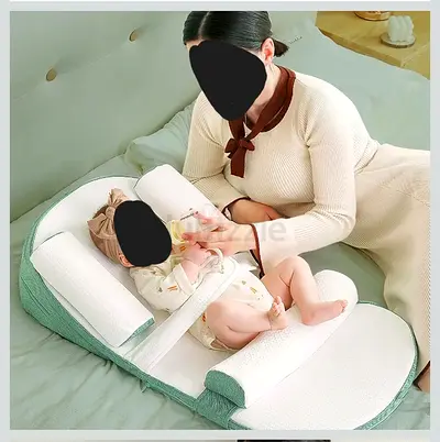 Baby Lounger  Sleeping Nest with Anti-Reflux Pillow