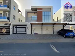 Villa for rent in Al Yasmin, five master bedrooms with built-in wardrobes, a majlis, two living room
