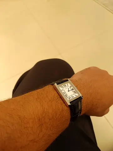 Men watch Cartier