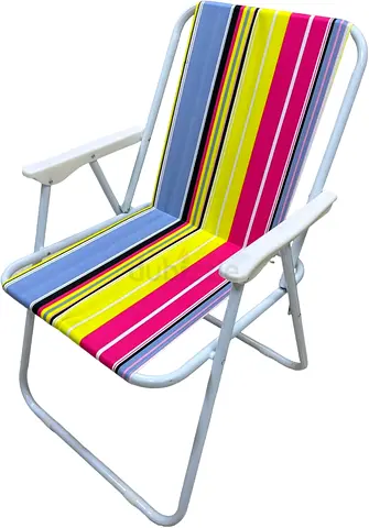 Colorful Folding Lounge Chair for Relaxing Outdoors