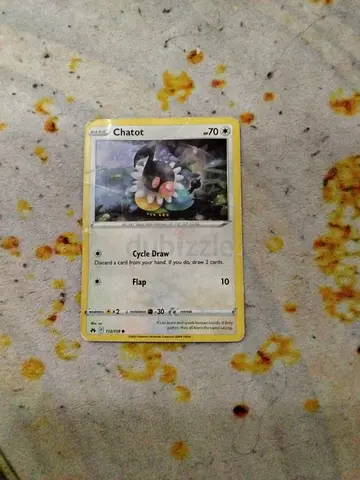 Rare Chatot Pokémon Card