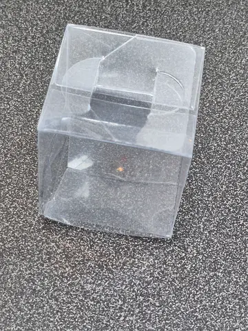 Clear Plastic Packaging 50x50x50mm