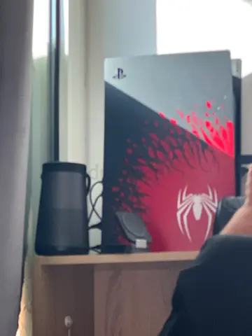 PlayStation 5 Console with Spider-Man Design
