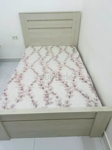 Single Bed Frame with  Mattress