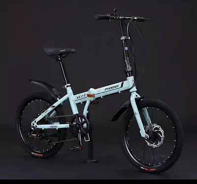 Compact Phoenix Folding Bike - Perfect for City Rides children UpTo 160cm height