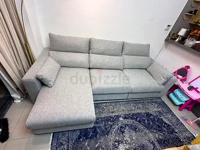 Ikea eskilstuna L shape sofa bed