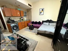 Studio apartment available for rent in Al Nakheel, near Ajman Corniche and Ajman Museum. Monthly ren