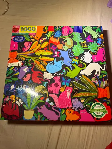 Colorful 1000-Piece Animal Jigsaw Puzzle