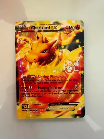 Charizard EX Pokémon Card