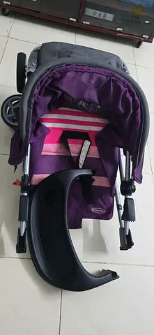 Purple Baby Stroller (Pierre Cardin)