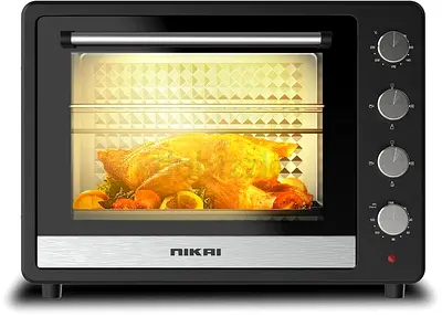 Nikai 65L Electric Oven with Adjustable Temperature, NT6500SRC2