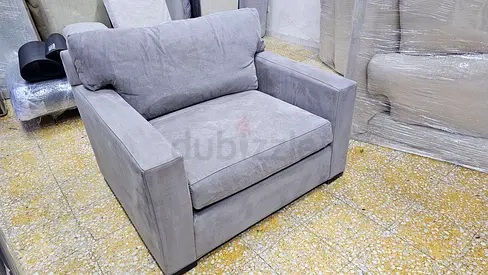 Cratebarrel axis Arm chair