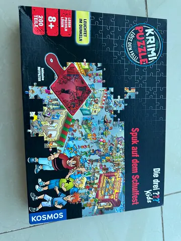 German Puzzle Die drei Fragezeichen