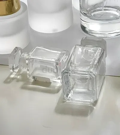 French Glass Perfume Bottles + Glass Stoppers (Zignago Brosse) — 8.5ml  15ml