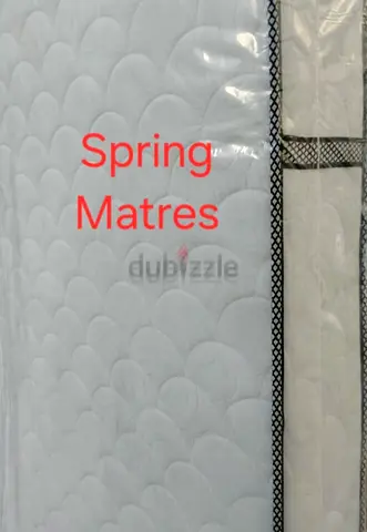 Brend New King size 180x200 spring mattress Available 22 cm thikniss