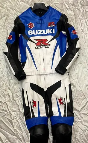 Suzuki Motorcycle Racing CE Leather Track Suit