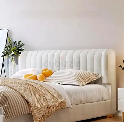 Modern Bed Frame King Size - Boucle Fabric Beds for Sale