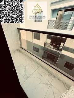 One bedroom, living room, balcony, two bathrooms, and kitchen in Al Aaliyah on Mohammed Bin Zayed Ro