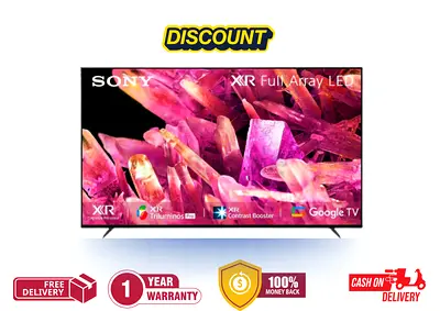 Sony 75 BRAVIA XR 4K HDR Full Array Smart TV 75X90K - Brand New - Free Delivery All Over UAE
