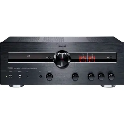 Amplifier Hybrid with Tube and Standing Speakers