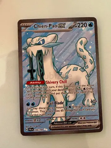 Chien-Pao EX Pokémon Card