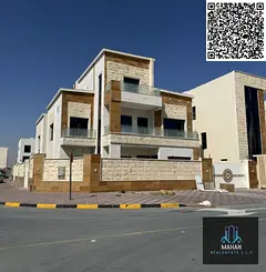Luxury Villa for rent - Super Deluxe Finishing | Al-Zahya- Main Street 💰 asking Price: 1,60.000AE
