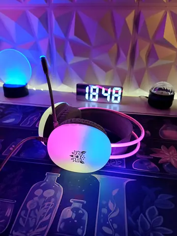 Brand new RGB colorful LED Gaming Headset with Microphone for android/pc/laptop/ps4/ps5