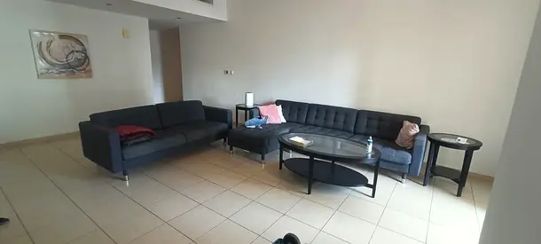 Ikea Landskrona L shape sofa dark grey