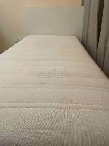 ikea malm single bed with mattress