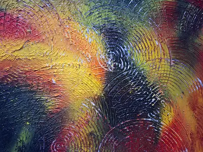 Abstract Colorful  texture Painting
