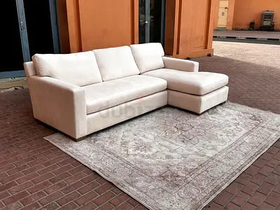 Axis bench feather Filled L-Shaped Premium sofa