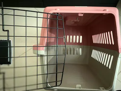 Pink Pet Carrier for Small Animals