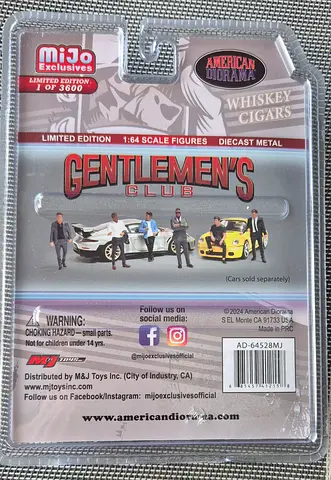 American diorama mijo exclusives GEntlemens club
