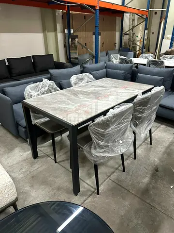 Modern Dining Table Set with Chairs