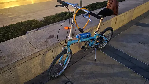 Folding bike sports ALUMINIUM LIGHT WEIGHT