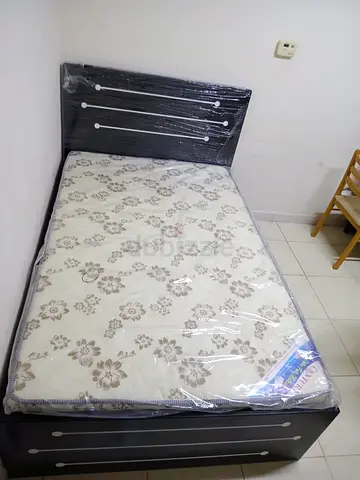 Brand New Single Bed with Mattress for Sale