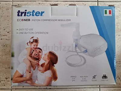 Piston compressor nebulizer