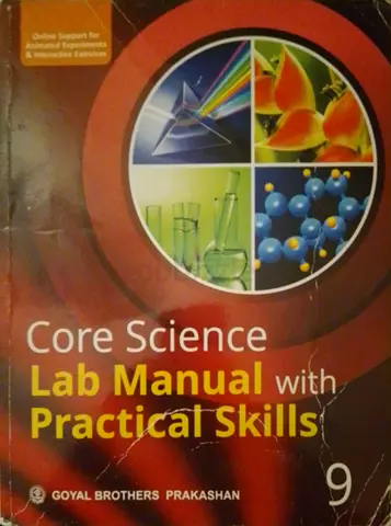 Core Science Lab Manual with Practical Skills grade 9