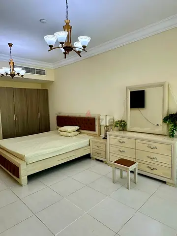 Fully furnished Master room available in Al Qasmia Including SEWA  WIFI