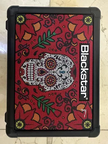 Blackstar Amplifier with Skull Motif with chord (small)