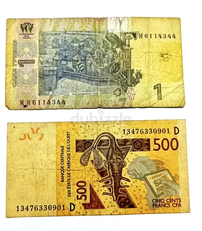 Ukraine  West Africa Rare Vintage Currency Notes Collection