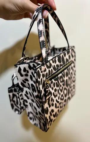 GUESS Handbag Leopard Print