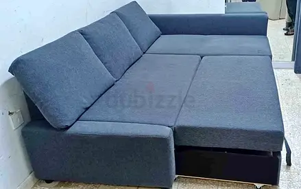 Comfortable L-Shaped Sofa bed with Storage