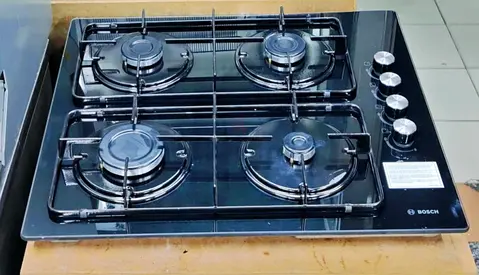 Bosch Built-In Gas Cooktop – 60 cm | 4 Burner | Premium German Engineering